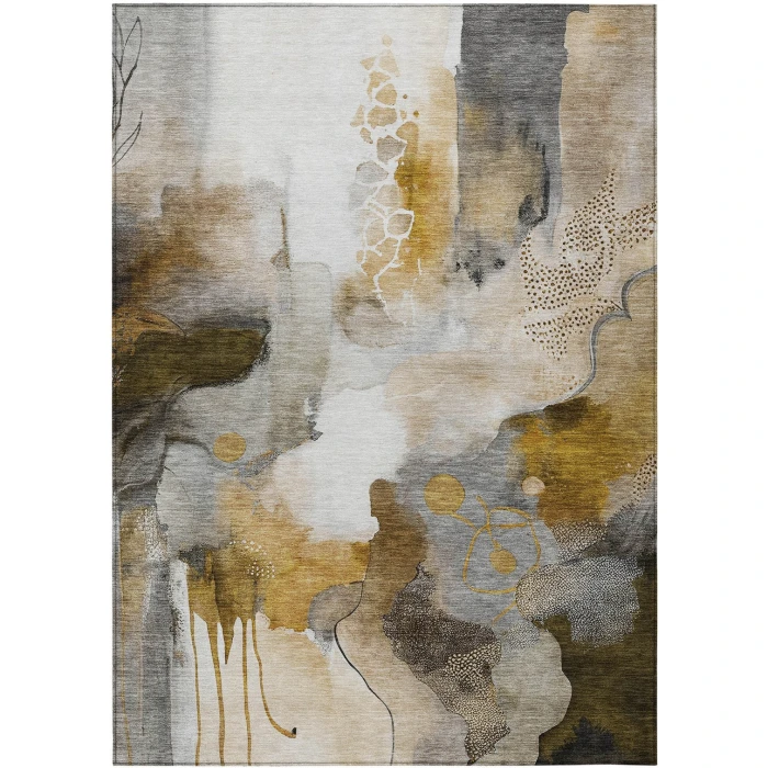 Addison Rugs Chantille Brown ACN2019 5ft. x 7ft.6in. Rect. Rug