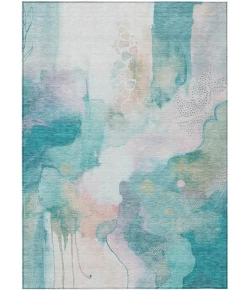 Addison Rugs Chantille Teal ACN2019 9ft. x 12ft. Rect. Rug