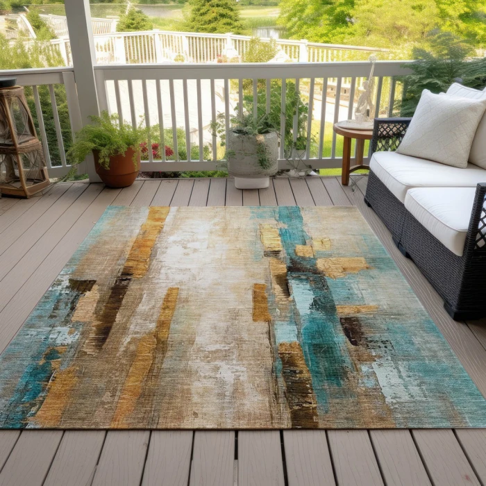 Addison Rugs Chantille Brown ACN2020 5ft. x 7ft.6in. Rect. Rug