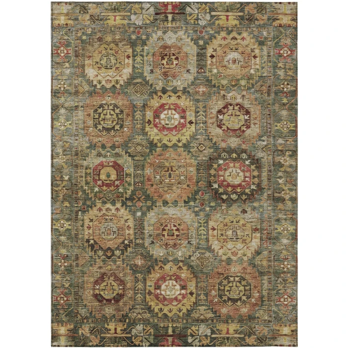 Addison Rugs Chantille Green ACN2024 8ft. x 10ft. Rect. Rug