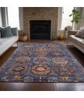 Addison Rugs Chantille Blue ACN2024 5ft. x 7ft.6in. Rect. Rug