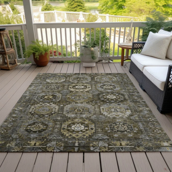 Addison Rugs Chantille Brown ACN2024 5ft. x 7ft.6in. Rect. Rug