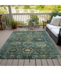 Addison Rugs Chantille Teal ACN2024 9ft. x 12ft. Rect. Rug