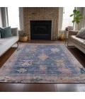Addison Rugs Chantille Blue ACN2025 9ft. x 12ft. Rect. Rug