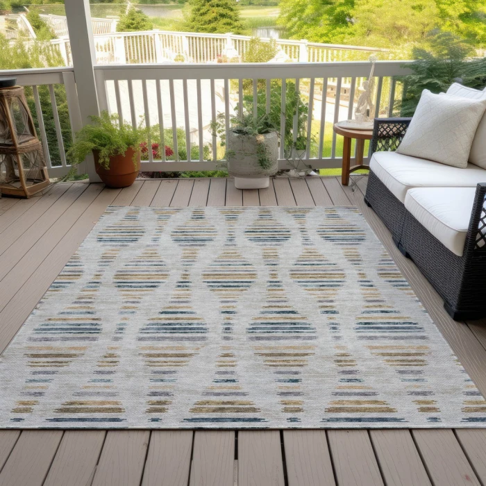 Addison Rugs Chantille Ivory ACN2027 8ft. x 10ft. Rect. Rug
