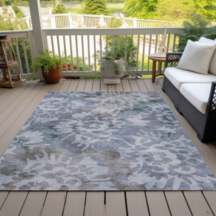 Addison Rugs Chantille Blue ACN2028 5ft. x 7ft.6in. Rect. Rug