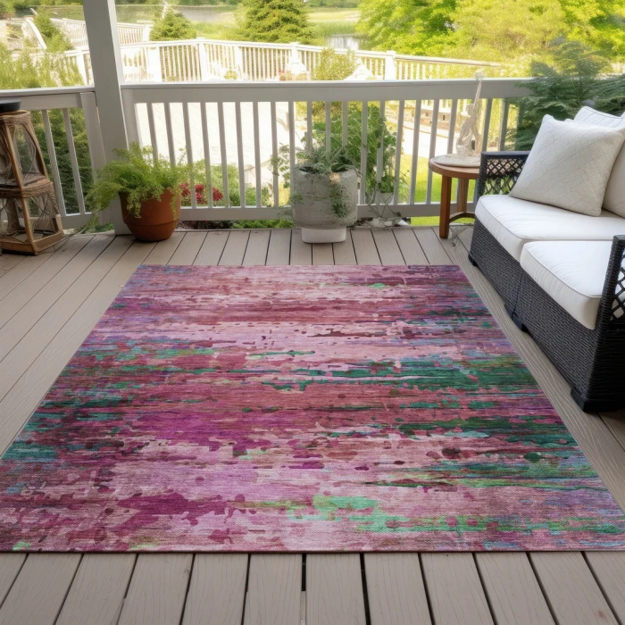 Addison Rugs Chantille Pink ACN2035 5ft. x 7ft.6in. Rect. Rug