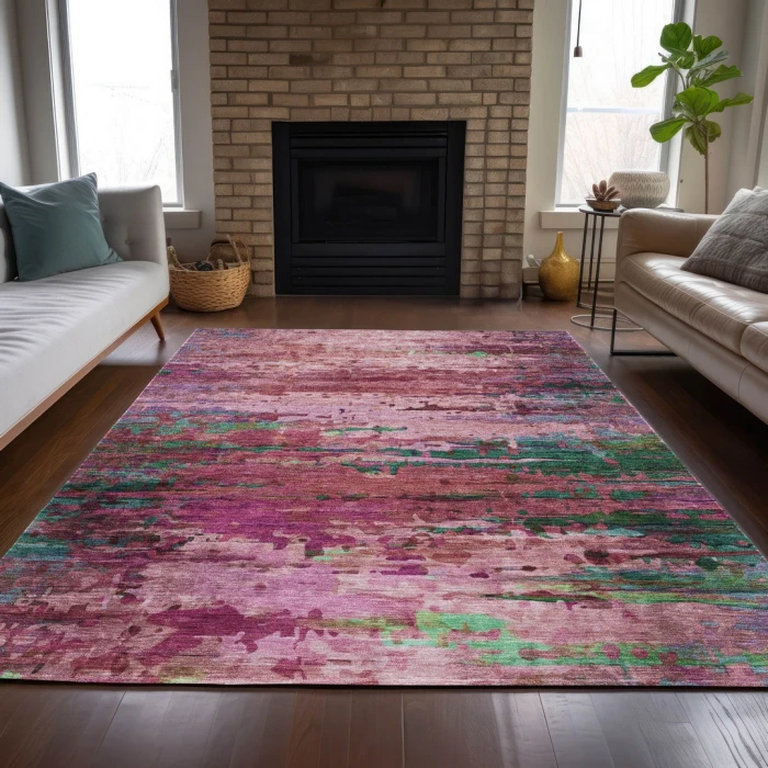 Addison Rugs Chantille Pink ACN2035 5ft. x 7ft.6in. Rect. Rug