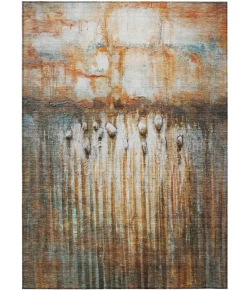 Addison Rugs Chantille Orange ACN2038 5ft. x 7ft.6in. Rect. Rug