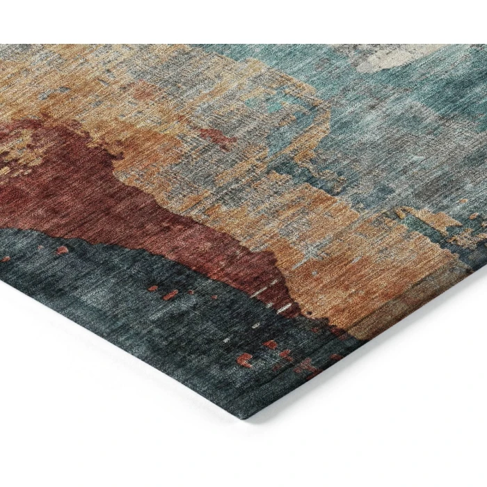Addison Rugs Chantille Teal ACN2041 5ft. x 7ft.6in. Rect. Rug