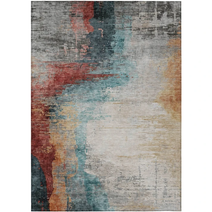 Addison Rugs Chantille Teal ACN2041 5ft. x 7ft.6in. Rect. Rug