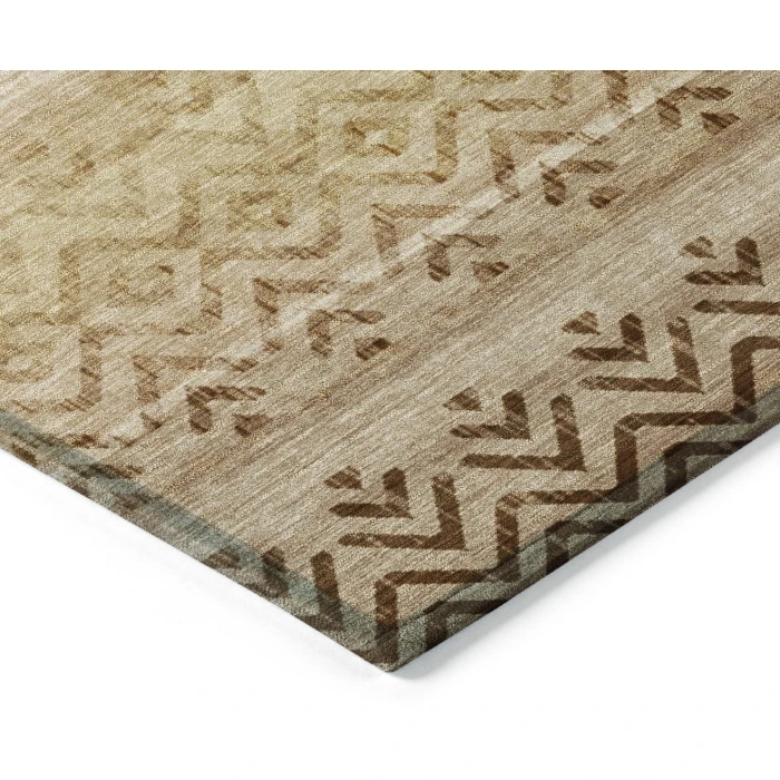 Addison Rugs Chantille Brown ACN2042 9ft. x 12ft. Rect. Rug