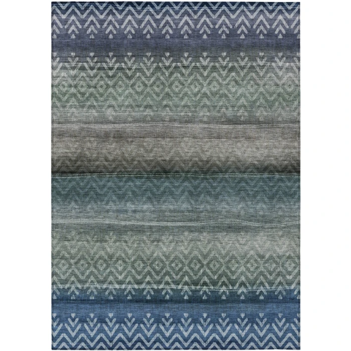 Addison Rugs Chantille Blue ACN2042 9ft. x 12ft. Rect. Rug