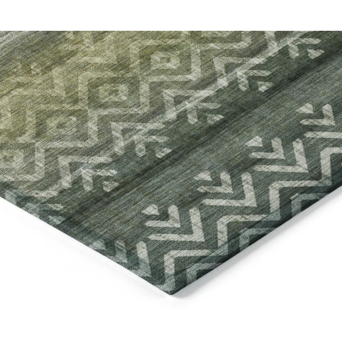 Addison Rugs Chantille Green ACN2042 5ft. x 7ft.6in. Rect. Rug