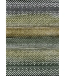 Addison Rugs Chantille Green ACN2042 5ft. x 7ft.6in. Rect. Rug