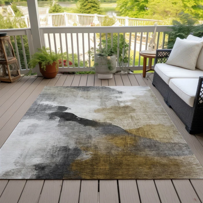 Addison Rugs Chantille Brown ACN2043 8ft. x 10ft. Rect. Rug