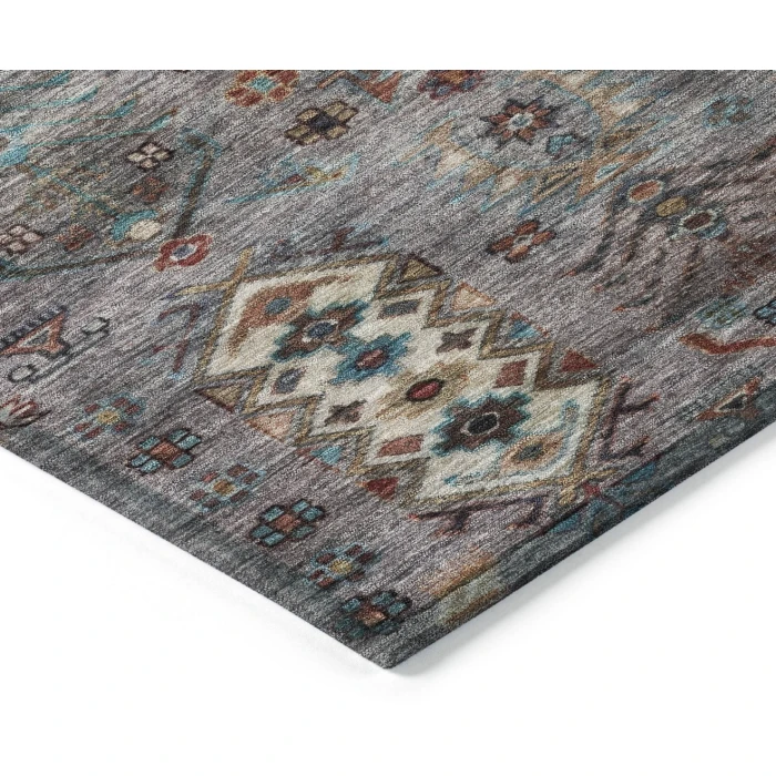 Addison Rugs Chantille Gray ACN2047 9ft. x 12ft. Rect. Rug