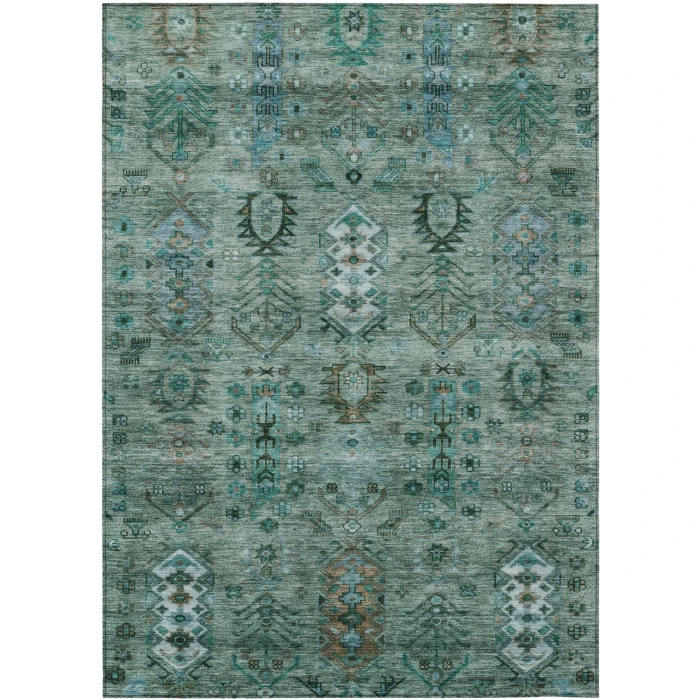 Addison Rugs Chantille Green ACN2047 8ft. x 10ft. Rect. Rug