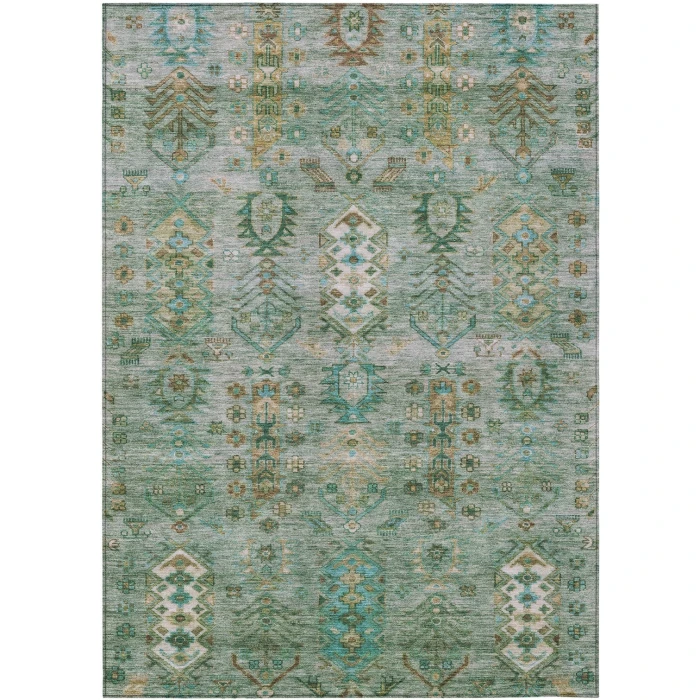 Addison Rugs Chantille Green ACN2047 8ft. x 10ft. Rect. Rug
