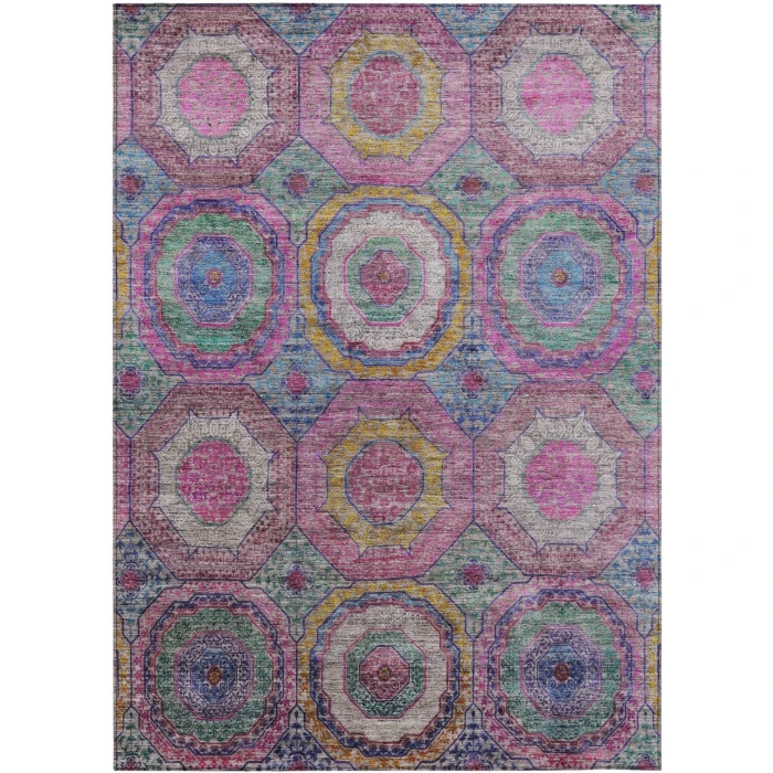 Addison Rugs Chantille Pink ACN2049 9ft. x 12ft. Rect. Rug