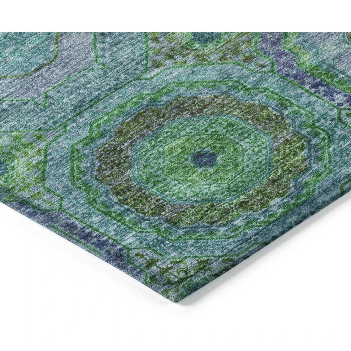 Addison Rugs Chantille Teal ACN2049 5ft. x 7ft.6in. Rect. Rug