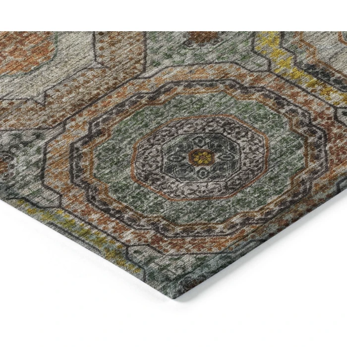 Addison Rugs Chantille Green ACN2050 5ft. x 7ft.6in. Rect. Rug