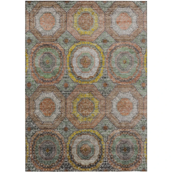 Addison Rugs Chantille Green ACN2050 5ft. x 7ft.6in. Rect. Rug