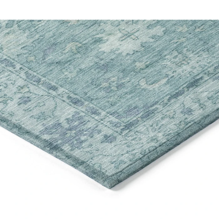 Addison Rugs Chantille Teal ACN2051 9ft. x 12ft. Rect. Rug