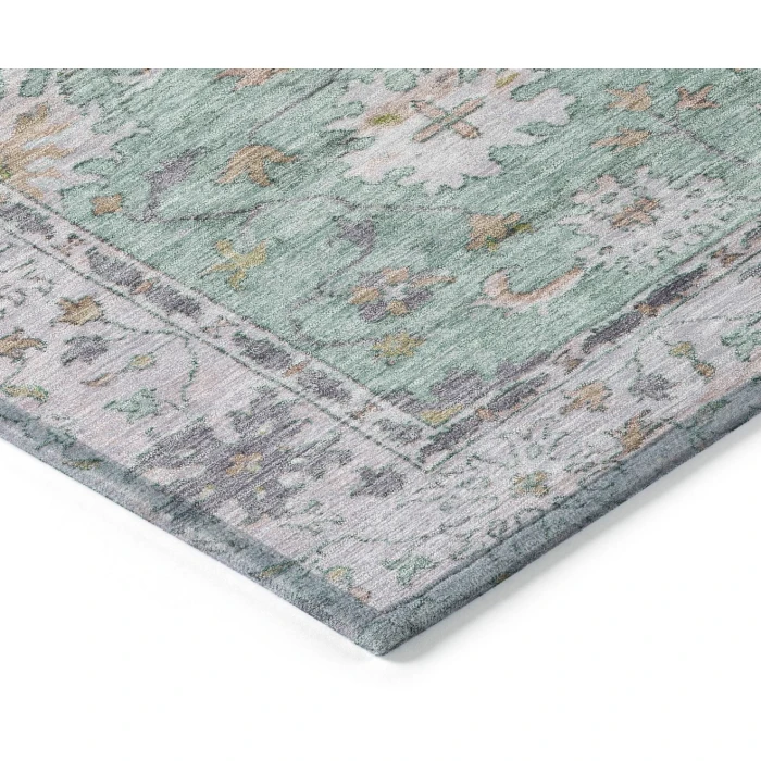 Addison Rugs Chantille Green ACN2052 9ft. x 12ft. Rect. Rug