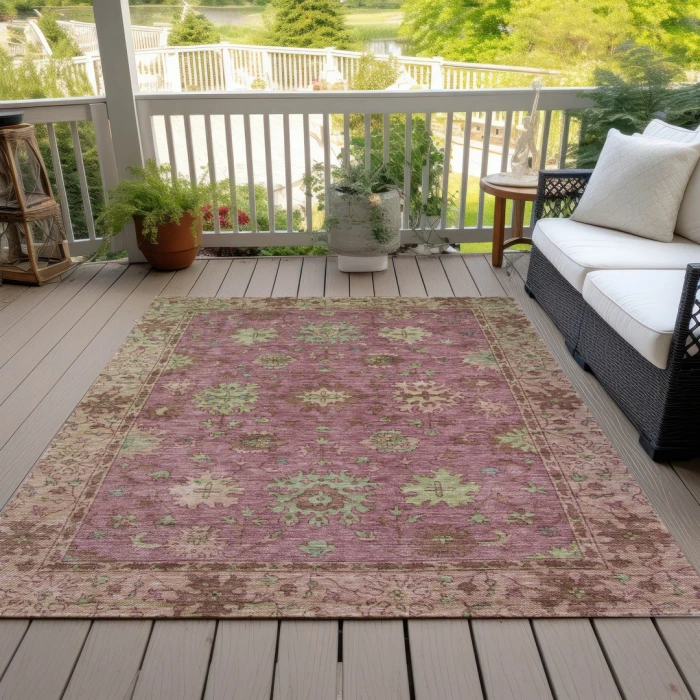 Addison Rugs Chantille Pink ACN2052 5ft. x 7ft.6in. Rect. Rug