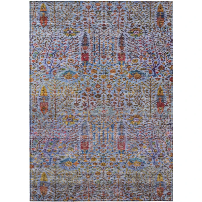 Addison Rugs Chantille Blue ACN2053 9ft. x 12ft. Rect. Rug