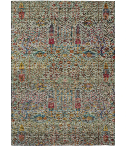 Addison Rugs Chantille Green ACN2053 9ft. x 12ft. Rect. Rug