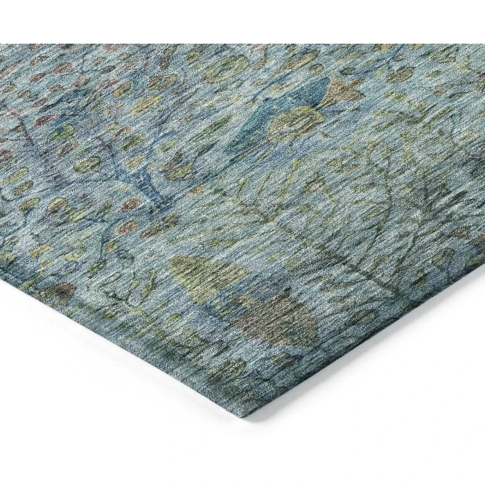 Addison Rugs Chantille Teal ACN2053 9ft. x 12ft. Rect. Rug