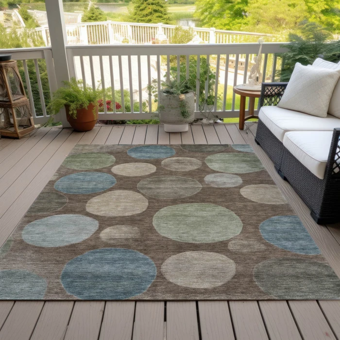 Addison Rugs Chantille Brown ACN2062 8ft. x 10ft. Rect. Rug