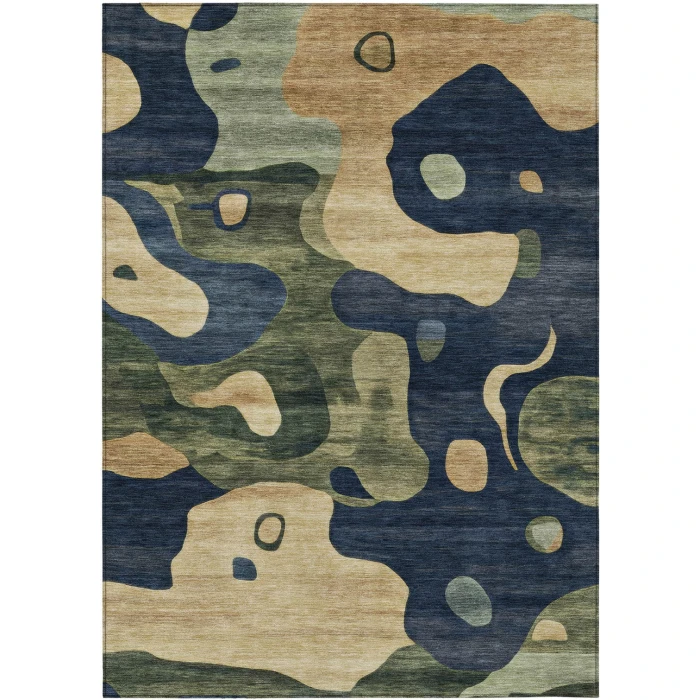 Addison Rugs Chantille Blue ACN2063 5ft. x 7ft.6in. Rect. Rug