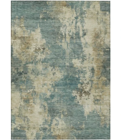 Addison Rugs Chantille Teal ACN2066 5ft. x 7ft.6in. Rect. Rug