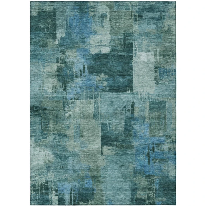 Addison Rugs Chantille Teal ACN2069 8ft. x 10ft. Rect. Rug