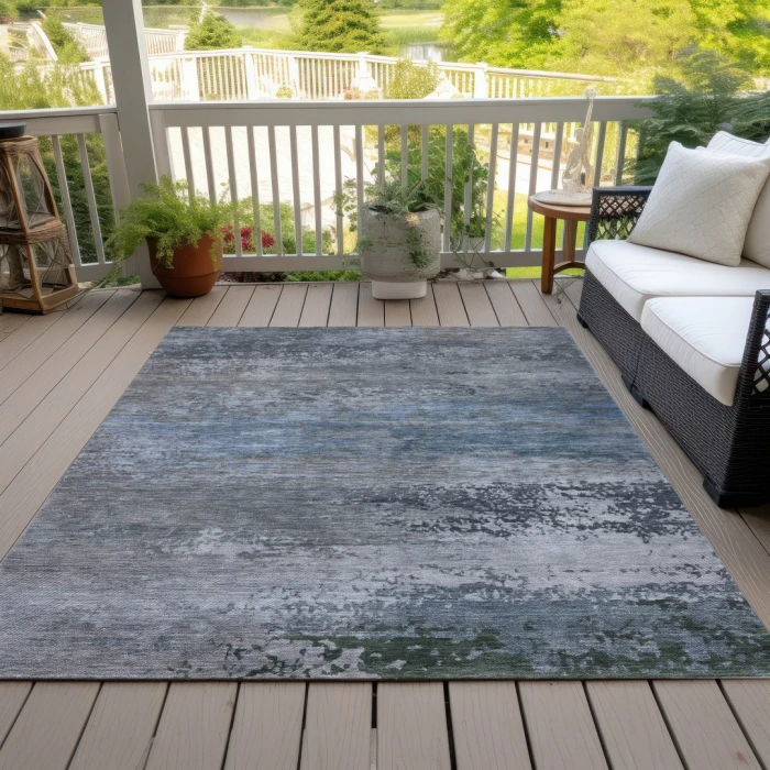 Addison Rugs Chantille Gray ACN2071 5ft. x 7ft.6in. Rect. Rug