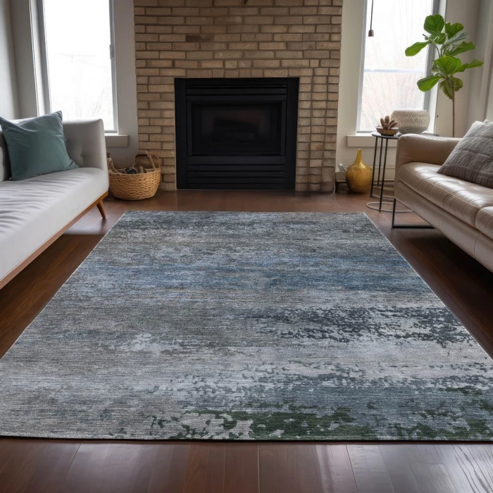 Addison Rugs Chantille Gray ACN2071 5ft. x 7ft.6in. Rect. Rug