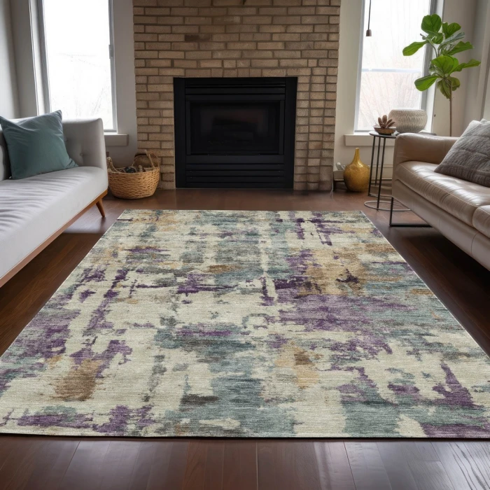 Addison Rugs Chantille Ivory ACN2072 9ft. x 12ft. Rect. Rug