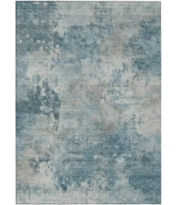 Addison Rugs Chantille Teal ACN2073 5ft. x 7ft.6in. Rect. Rug