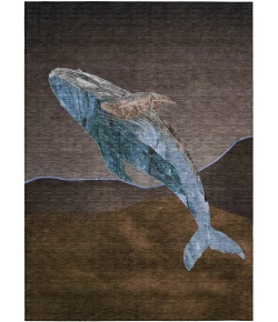 Addison Rugs Chantille Brown ACN2078 5ft. x 7ft.6in. Rect. Rug