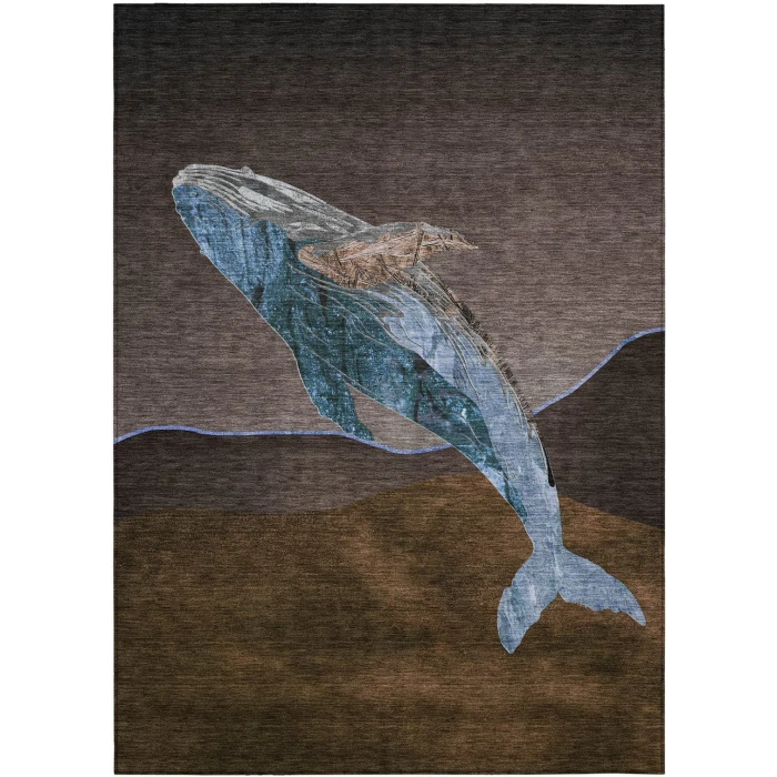 Addison Rugs Chantille Brown ACN2078 5ft. x 7ft.6in. Rect. Rug