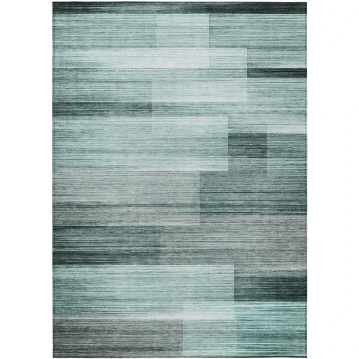 Addison Rugs Chantille Teal ACN2082 9ft. x 12ft. Rect. Rug