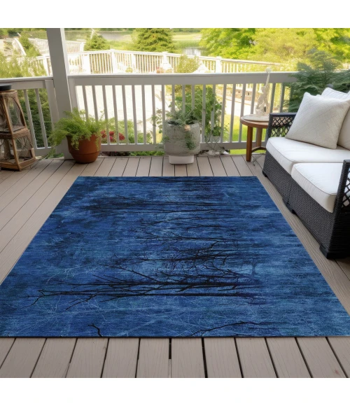 Addison Rugs Chantille Blue ACN2083 8ft. x 10ft. Rect. Rug