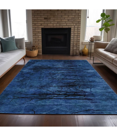 Addison Rugs Chantille Blue ACN2083 8ft. x 10ft. Rect. Rug
