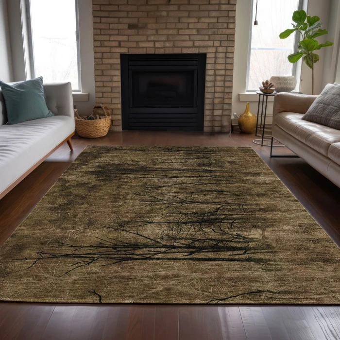 Addison Rugs Chantille Brown ACN2083 5ft. x 7ft.6in. Rect. Rug