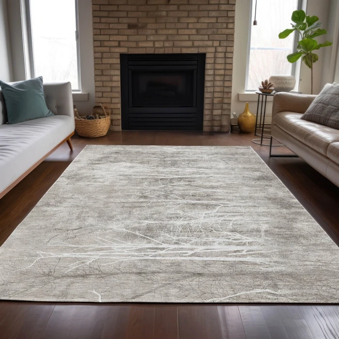 Addison Rugs Chantille Gray ACN2083 9ft. x 12ft. Rect. Rug