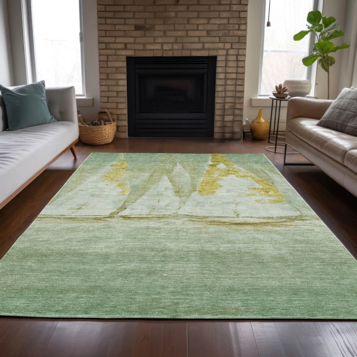 Addison Rugs Chantille Green ACN2084 8ft. x 10ft. Rect. Rug