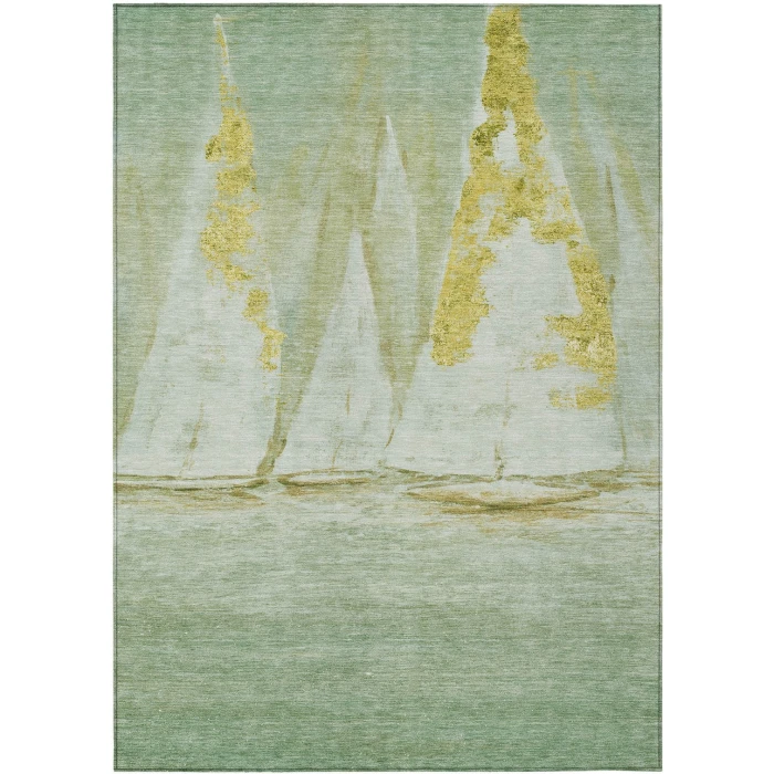 Addison Rugs Chantille Green ACN2084 8ft. x 10ft. Rect. Rug